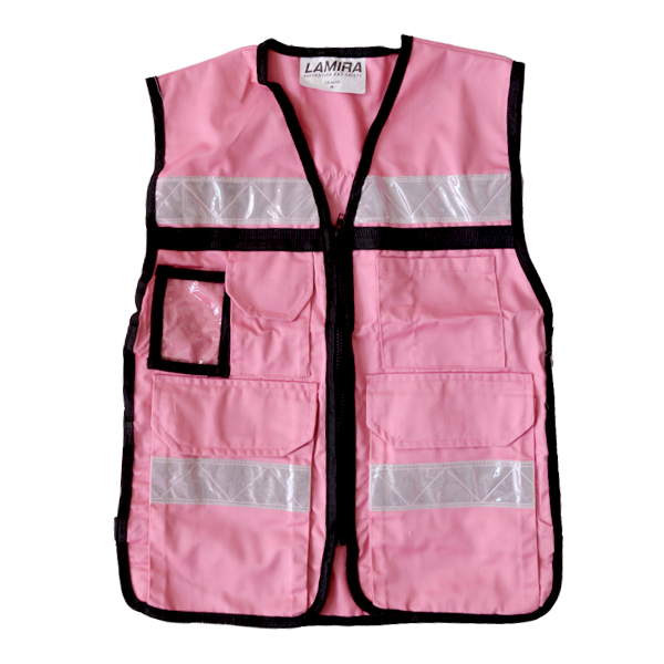 CHALECO RESCATISTA LAMIRA ROSA LS-44150
